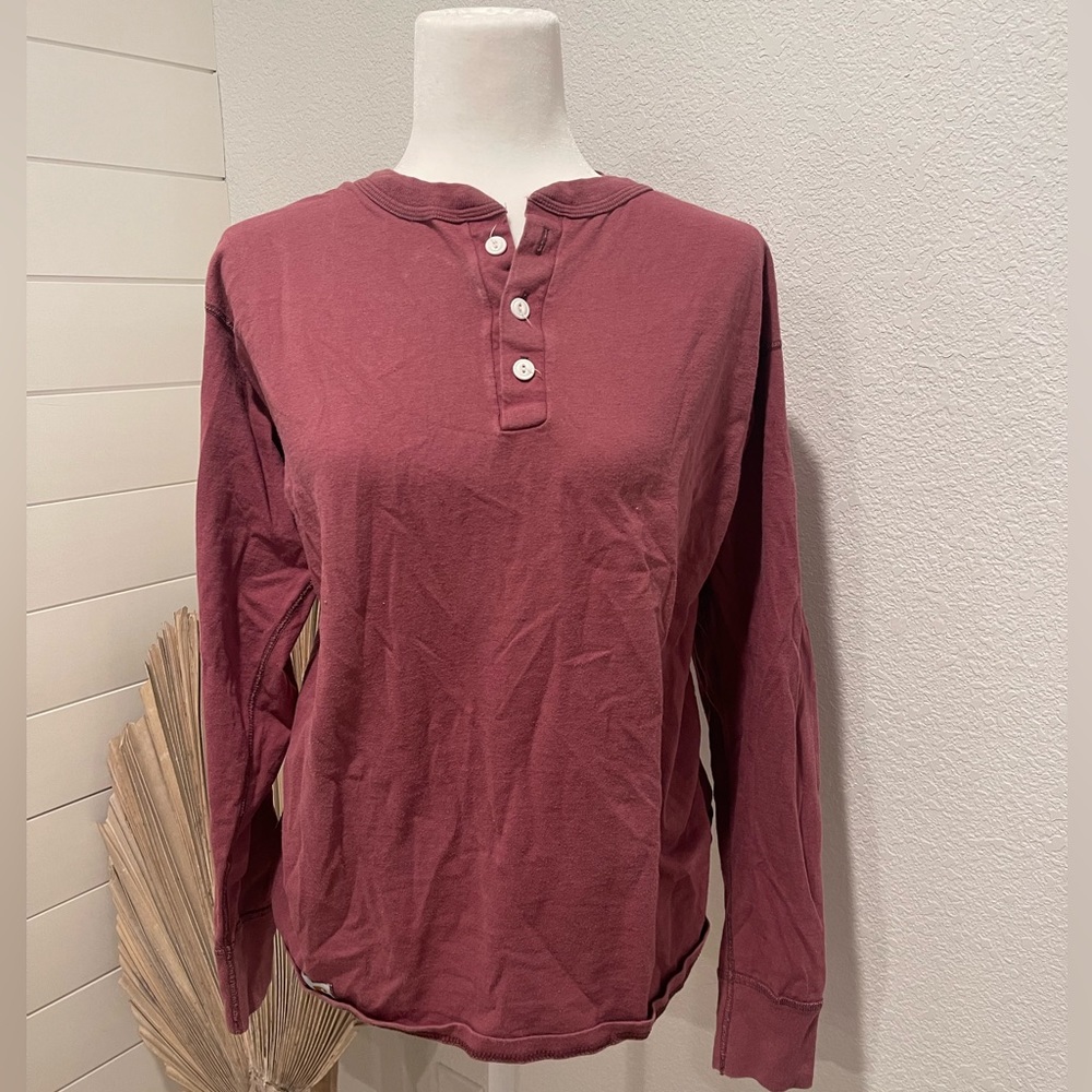 Carhartt Women's Long Sleeve Tee - Burgundy